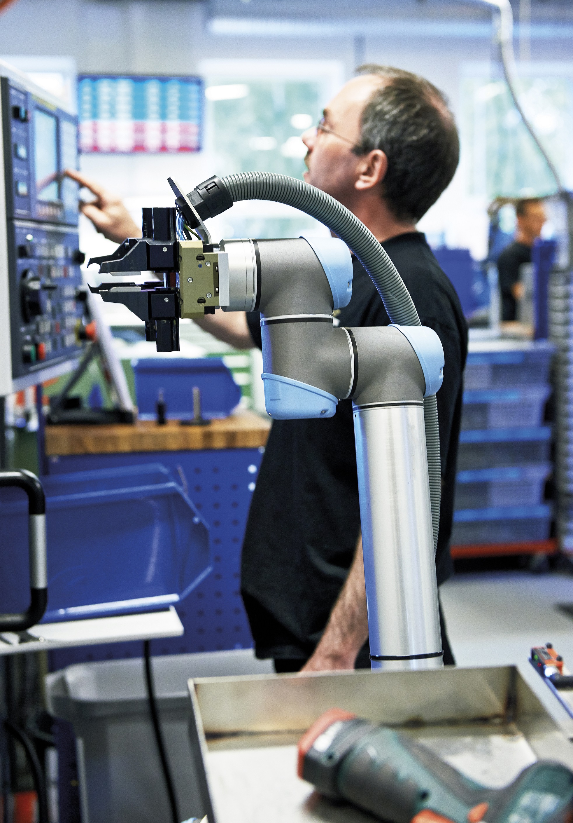 Cobots enable companies to remain while keeping