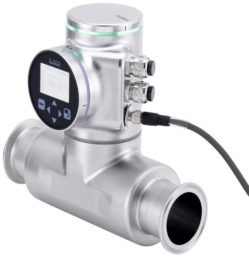 Flowmeters has no direct contact with the fluid