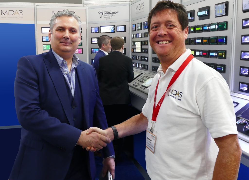 Midas Displays appoints Easby Electronics as franchised distributor