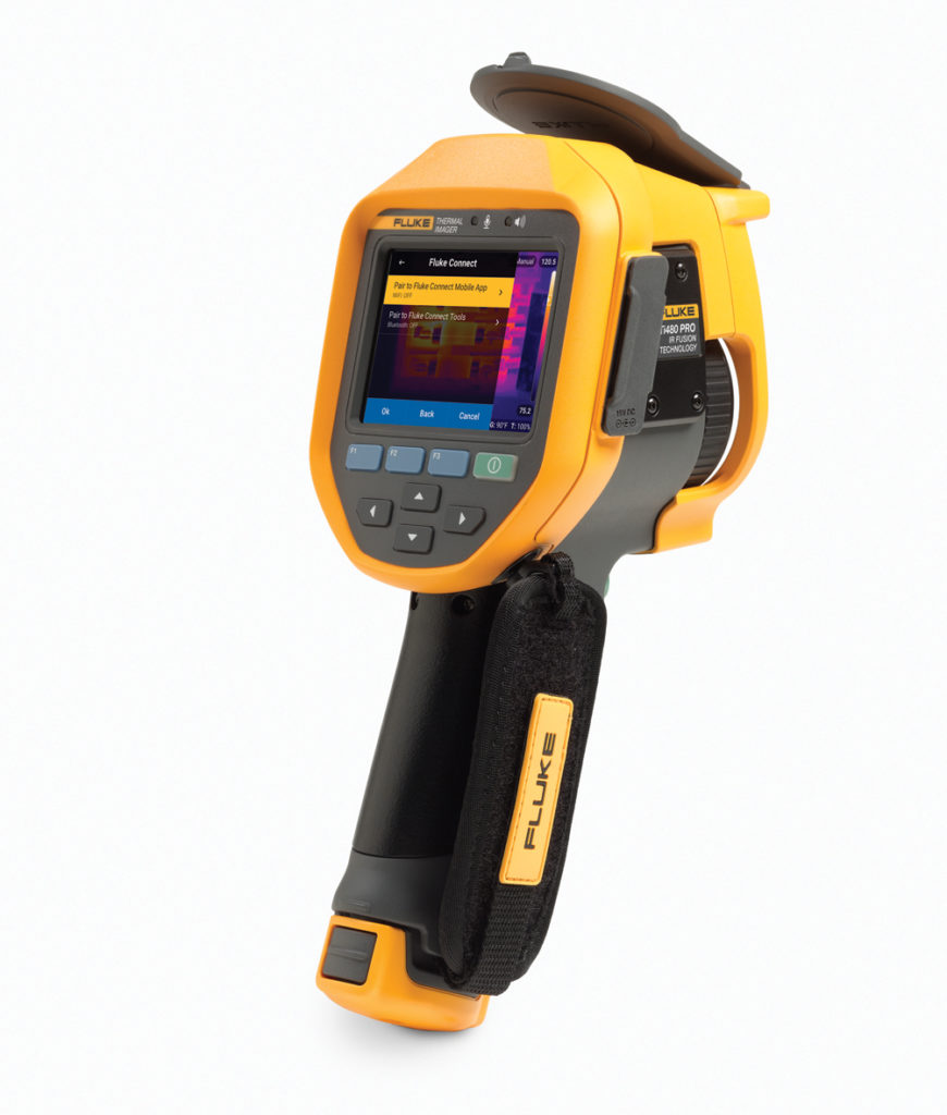 Smart infrared cameras help locate and diagnose hot spots