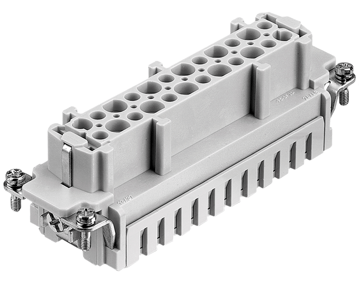Heavyduty connectors for machine and panel builders and maintenance