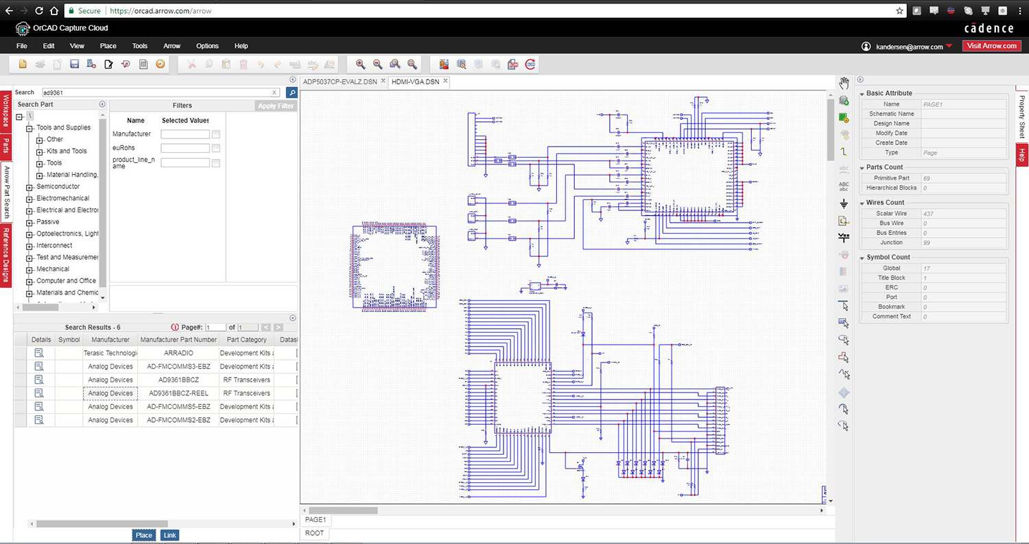 Online tool enables seamless path from design, simulation, layout and ...