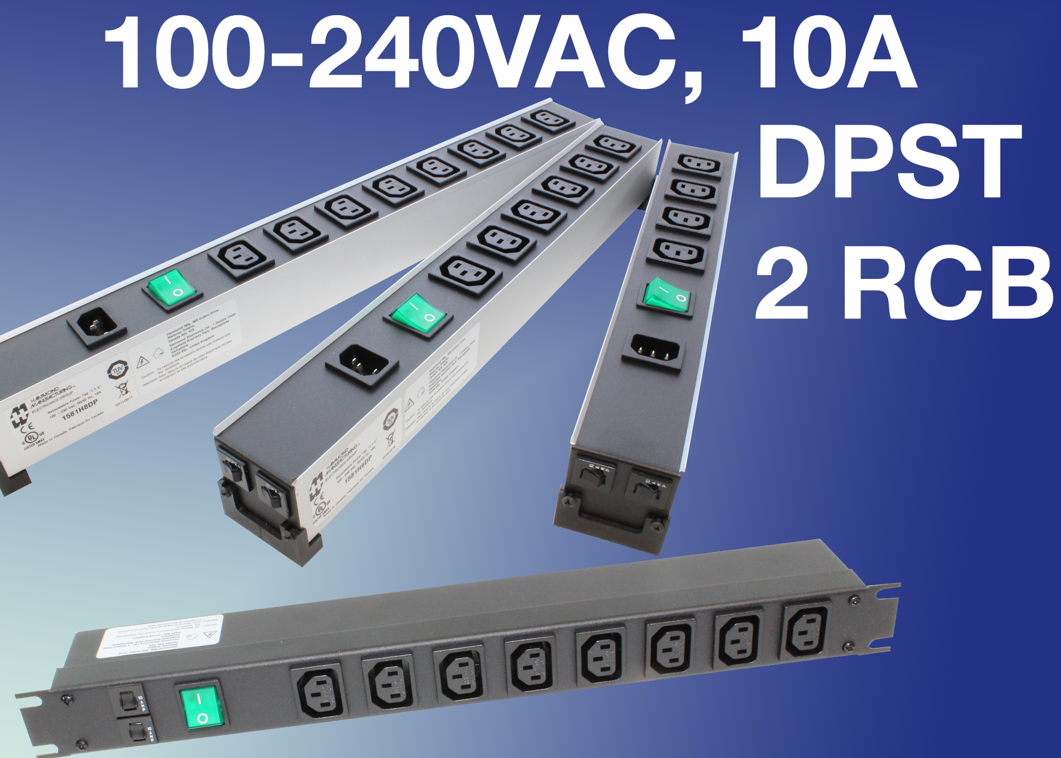 19in rack mount and standalone power distribution strips Engineer