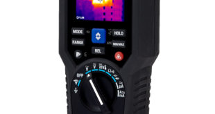 Digital multimeter and thermal imager combination