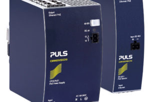PULS 8-port DIN-Rail PoE injectors