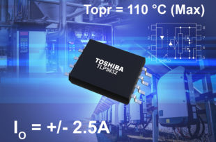 Gate driver photocoupler guarantees 5kV isolation and 8.0mm creepage and clearance distances