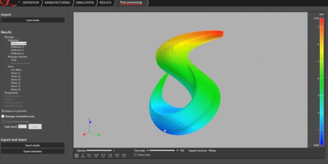 Predicting warpage and residual stresses of 3D printed parts