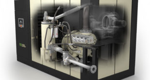 Oil-flooded rotary screw compressors