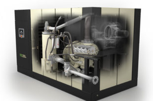 Oil-flooded rotary screw compressors