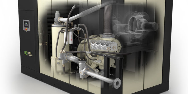Oil-flooded rotary screw compressors