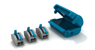 Ingress protection for lever terminal blocks