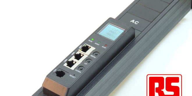 Power distribution unit: Hot-pluggable power-metering/remote-monitoring options