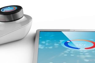 Encoder development kit with tap, swipe, and turn functions