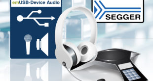 Segger introduces audio class support for emUSB-Device