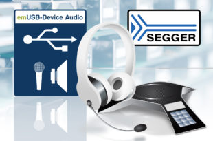Segger introduces audio class support for emUSB-Device