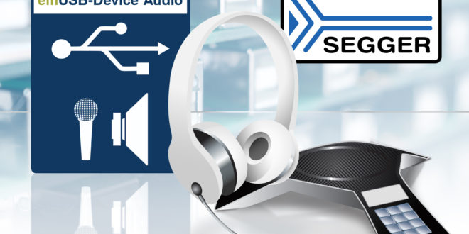 Segger introduces audio class support for emUSB-Device