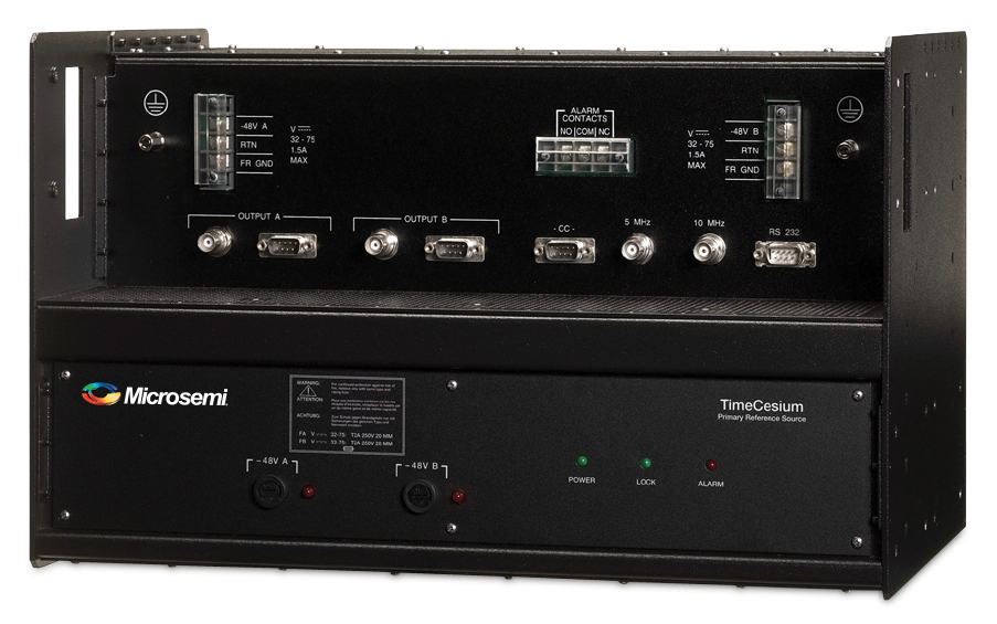 Cesium clocks Microsemi portfolio compliant with new ITU standards for