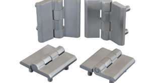 Corrosion resistance: stainless steel hinges suit cleanroom applications