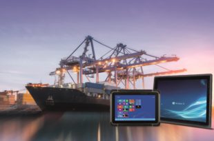 Rugged tablet for productivity gains in port and terminal