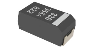 150˚C automotive qualified polymer electrolytic capacitors