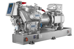 Reciprocating compressor includes option of a unit without oil separator