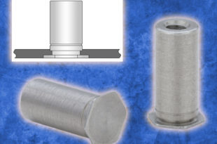 Self-clinching threaded standoff fasteners