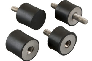 Non-corroding anti-vibration mounts