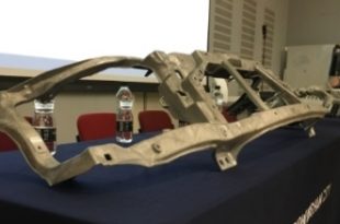 Magnesium versus glass fibre reinforced polymers