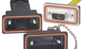 Waterproof connector provides IP66 and IP67 protection