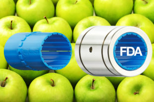 Bearing liner approved for food contact