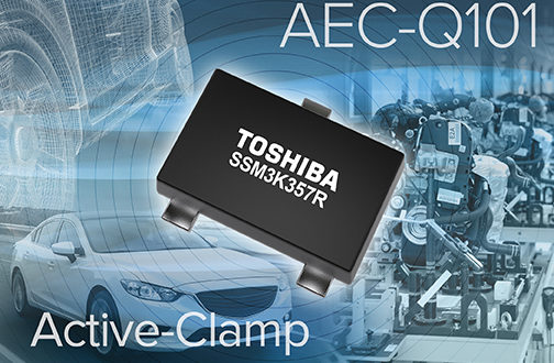 Active-clamp MOSFET series for relay drivers