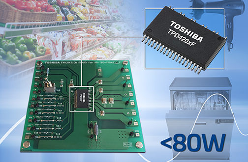 Toshiba announces evaluation board for three-phase BLDC motor drive ICs