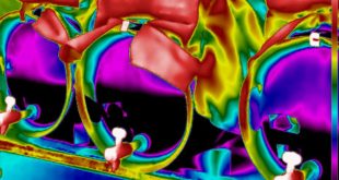 Thermal imaging cameras show beer levels within the casks