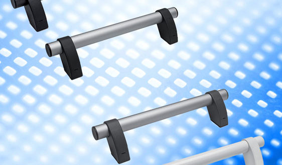 Profile compatible handles for industrial aluminium frames