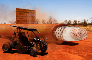 Cables make solar-powered off-road vehicle fit for the world record