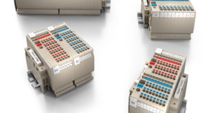 Terminal blocks feature the push in connection