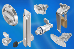 Stainless steel cabinet and enclosure latch/locks
