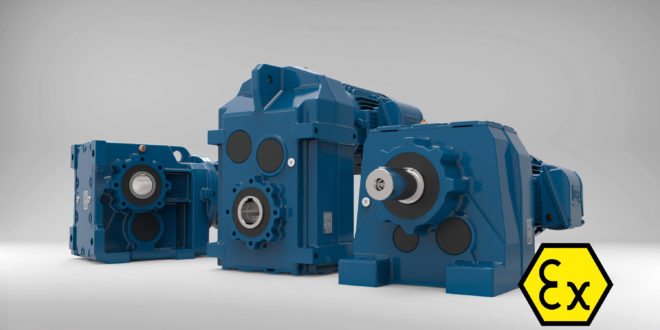 ATEX geared motors with output power from 0.12 to 30kW