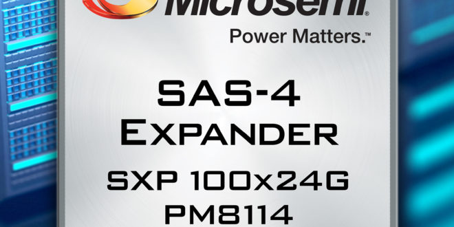 24G SAS expanders for data centre storage