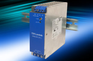 Narrow width 120W and 240W DIN rail power supplies are 93% efficient