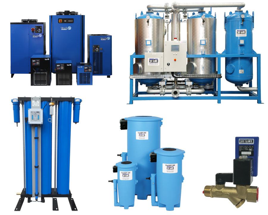 Selecting compressed air purification to ISO quality standards