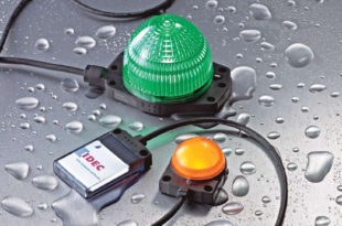 Indicators with IP67 protection and integrated connecting cable