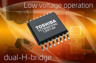 Dual H-bridge driver IC for DC brushed motors and stepping motors