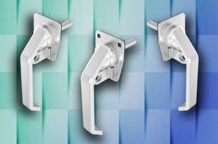 Stainless steel L handle for padlock security