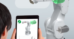 Industrial robots access AI via the cloud