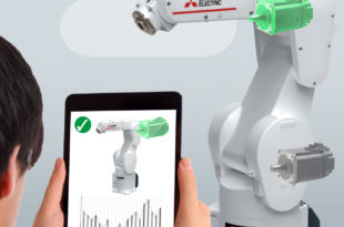 Industrial robots access AI via the cloud