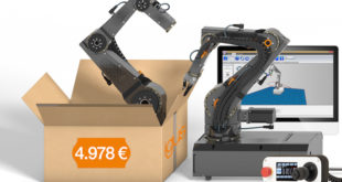 Install and commission the robotic arm without robotics experience