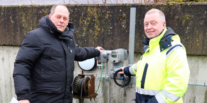 Actuators enhance connectivity at wastewater treatment plant