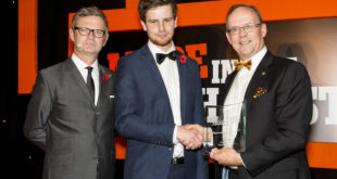 Blackhill Engineering's Andrew Burrows wins Apprentice of the Year at Made in the South West Awards