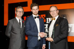 Blackhill Engineering's Andrew Burrows wins Apprentice of the Year at Made in the South West Awards